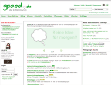 Tablet Screenshot of gpaed.de
